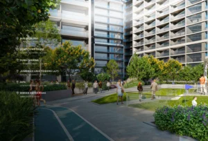 Sobha Central Dubaj – lokalizacja i odległości do kluczowych punktów Dubaju